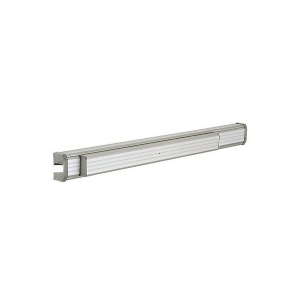 Jackson Satin Aluminum 48 1295 Push Pad Non-Handed Rim Panic Exit Device - 311295C4628