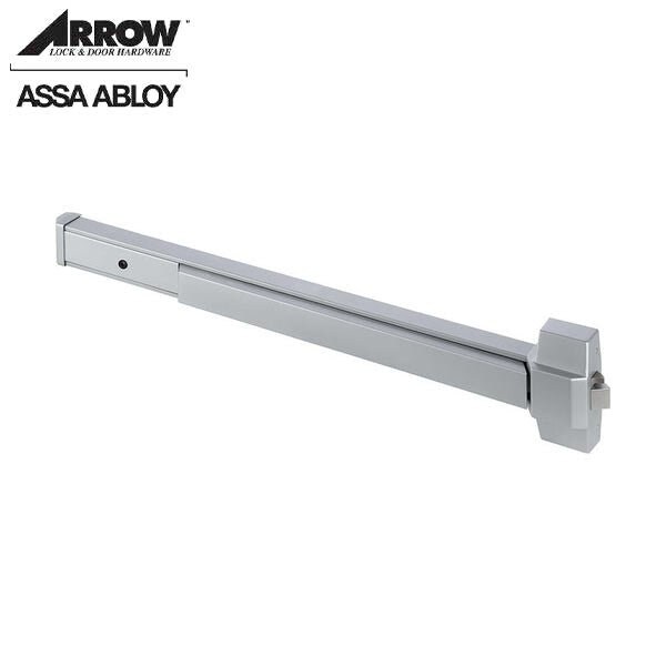 Arrow Lock - RIM EXIT DEVICE 31" - 36" DOOR ALUMINUM Painted - ARR-ED910-36-AL