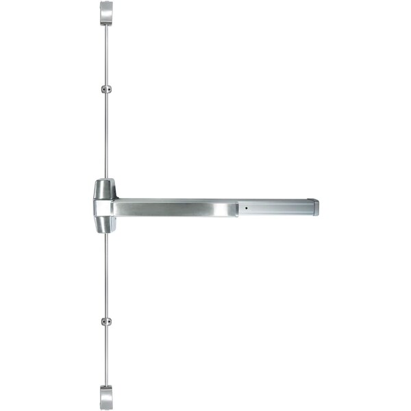 Inox Gr 1 Exit Dev Surf Vert Rod 36"x84" 3 Hr Fire Rtd Sat S/S w/MicroArmor - ED93F-SVR3684-32D-AM