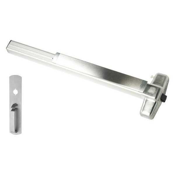 Von Duprin Rim, 36 in. Door W, Series 99, Satin Chrome - XP99TP 3 US26D