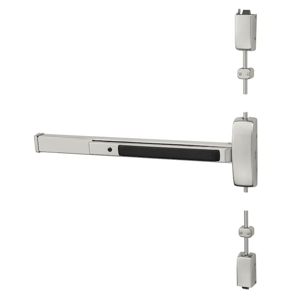 Sargent Grade 1 Surface Vertical Rod Exit Device, Wide Stile Pushpad, 36-in Device, 120-in Door Height, Devi - 55-8774F RHR 32D