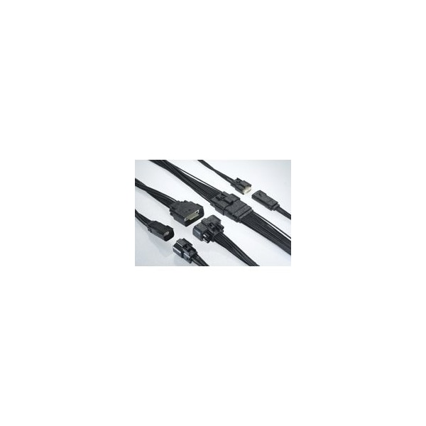 Molex Board Connector, 4 Contact(S), 1 Row(S), Female, 0.138 Inch Pitch, Locking, Black Insulator, Plug - 334710451