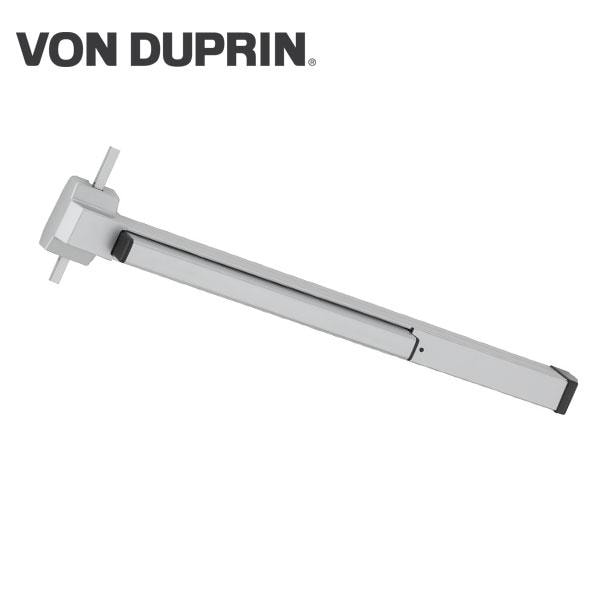 Von Duprin VonDuprin: Surface Vertical Rod Exit Device, Exit Only, 48 In., Aluminum - VNDP-2227EO-4-SP28