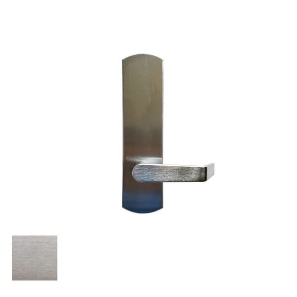 Orca Hardware Storeroom Lever Trim For All 1000/4000 Series Heavy Duty Exit Devices, US26D Satin Chrome - OED7730NESC-26D