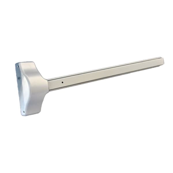 Yale Commercial Left Hand Reverse 3ft x 7ft Exit Only Economy Surface Vertical Rod Exit Device 689 Aluminum Finish - 181036689LHR