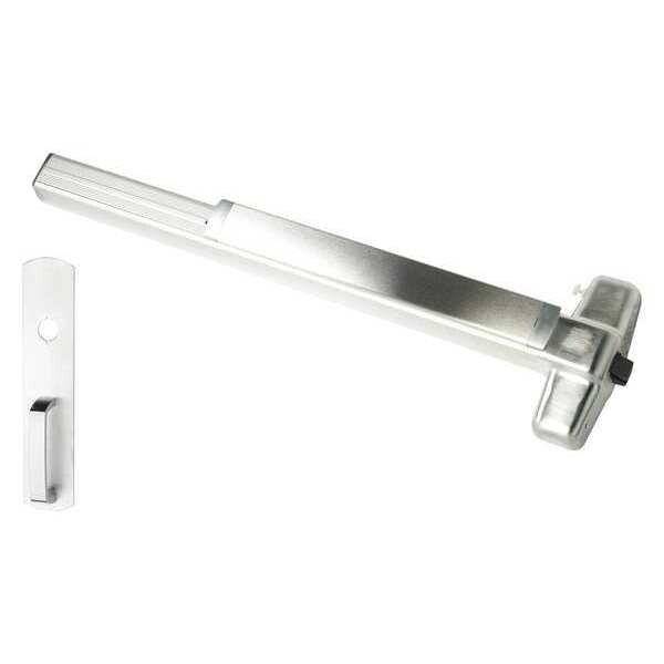Von Duprin Rim, 36 in. Door W, Series 99, Satin Chrome - XP99NL 3 US26D