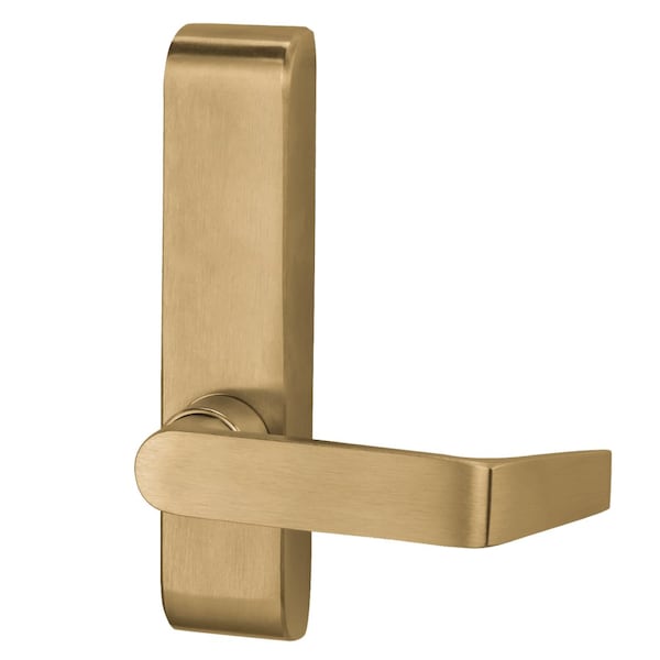 Von Duprin Lever Trim, Passage Function, 06 Lever Style, Satin Brass Finish, Left Hand Reverse - 373L-BE-06 US4 LHR