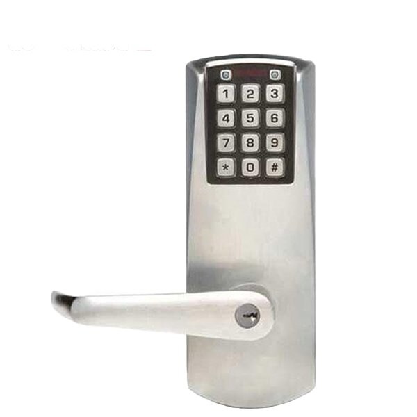 Dormakaba PowerPlex P201U - Electronic Self Powered Pushbutton Exit Trim Lever - Schlage  'C'  - 626 - S - KABA-P201UXSLL62641