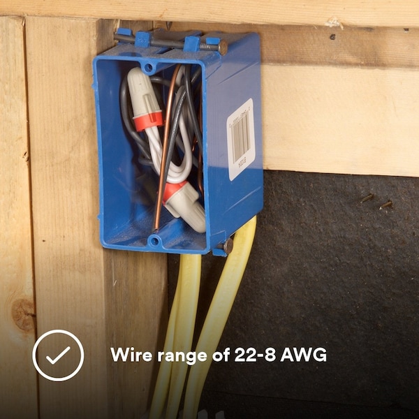 3M Twist On Wire Connector, 18-12 AWG, PK750 - T/R+Jug