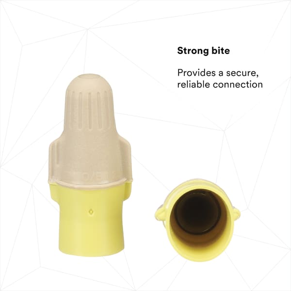 3M Twist On Wire Connector, 22-12 AWG, PK500 - T/Y+Jug