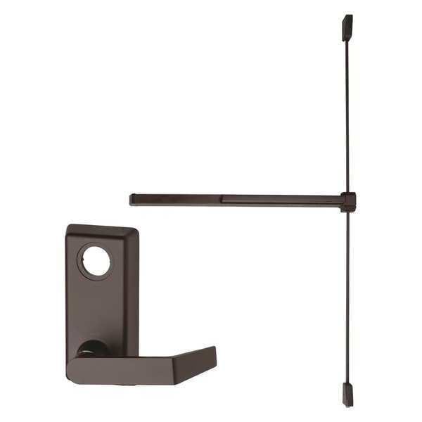 Von Duprin Vertical Rod, 48 in. Door W, Series 22 - 2227L-06-4-313