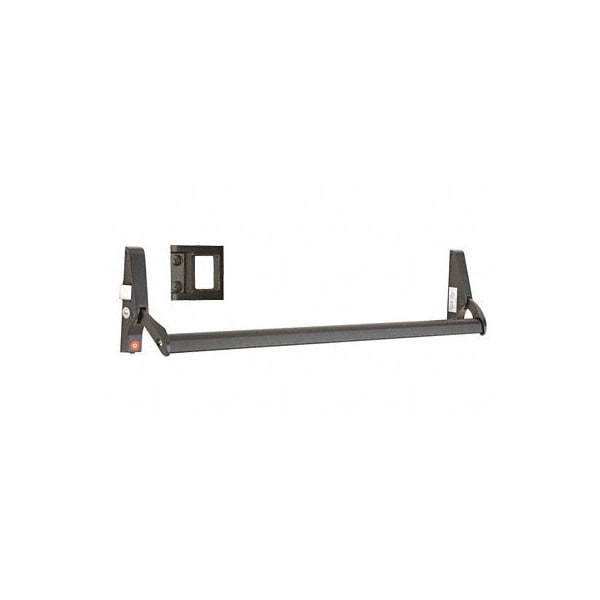Jackson Dark Bronze 48 10 Series Left Hand Reverse Bevel Crossbar Rim Panic Exit Device, 'S' Type Strike - 311095LS4313