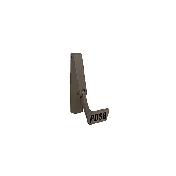 Jackson Dark Bronze Body and Paddle Assembly for Left Hand Reverse 1085P Series Concealed Vertical Rod Exit - 30985313