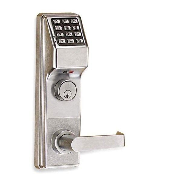 Classic Accessories Straight Lever with Trilogy Exit Trim for Von Duprin 99 Satin, Chrome - VE2056062