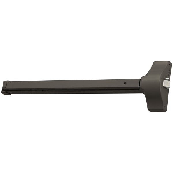 Yale Commercial 3 Hour Fire Rated 3ft Exit Only Economy Rim Exit Device 695 Dark Bronze Finish - 1800F36695