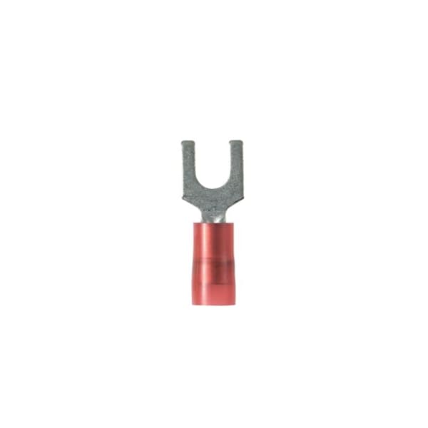 Panduit 22-18 AWG Nylon Fork Terminal #6 Stud PK100 - PN18-6F-C