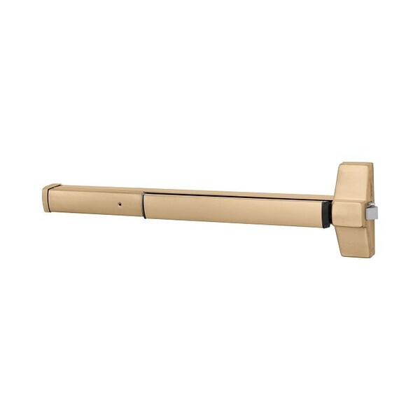 Corbin Russwin Rim Exit Device, Fire Rated, 612 Satin Bronze, 48, SNB - ED5200A-612-W048-M54