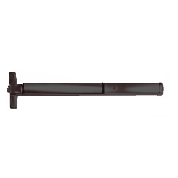Corbin Russwin Rim Exit Device, 613 Oil-Rubbed Dark Bronze, 36, Motor Latch Retraction, SNB - ED4200-613-W036-M54-MELR