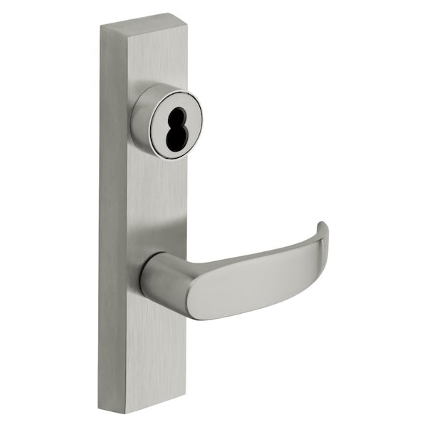 Sargent Grade 1 Exit Device Trim, Storeroom Function, Key Unlocks Trim, Trim Retracts Latch/Trim Relocks whe - 60-706 ETP LHRB 26D