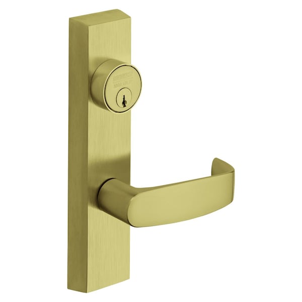 Sargent Grade 1 Electrified Exit Device Trim, Fail Safe, Power Off, Unlocks Lever, Key Retracts Latch, For R - 775-8 ETL 24V RHRB 4