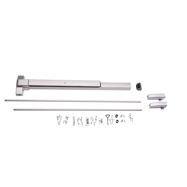 Trans Atlantic Co. VR531 Series Stainless Steel Grade 1 Commercial 36 in. Surface Vertical Rod Panic Exit Device - ED-VR531-US32D