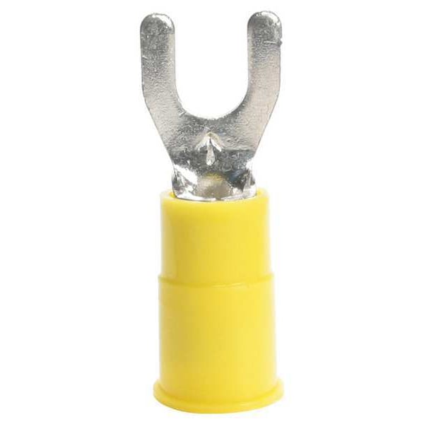 3M 12-10 AWG Vinyl Fork Terminal #10 Stud PK25 - FV10-10Q