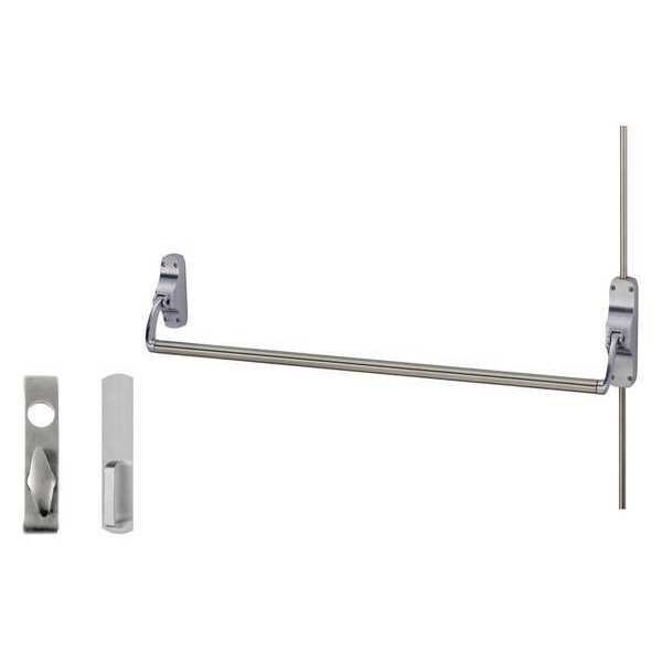 Von Duprin Vertical Rod, 44 in. Door W, Series 88 - 8827TL-F US26D