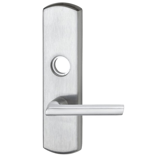 Von Duprin Lever Trim, Night Latch, Rim/Vertical Rod Prep, Latitude Lever Style, Satin Chrome Finish - 996L-NL-LAT-R/V 26D RHR