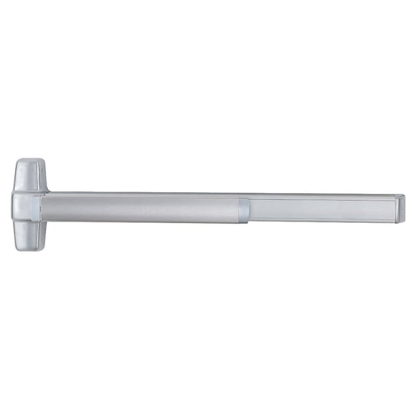 Von Duprin Grade 1 Concealed Vertical Rod Exit Bar, 36-in Fire-Rated Device, 80-in to 100-in Door Height, Exit - 9848EO-F 3 US28