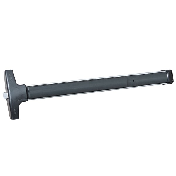 Detex Surface Exit Device, Weatherized, Less Dogging, 36", US28 - V40W LD 628 99 36