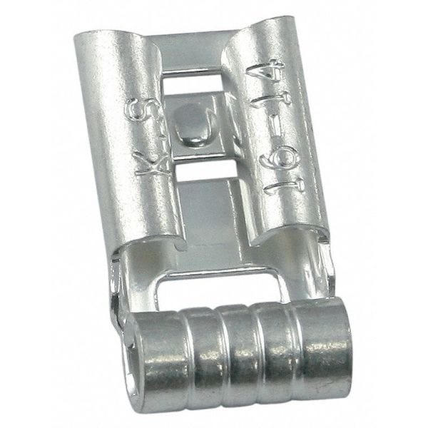 Power First Female Flag Disconct, Bare, 16-14AWG, PK100 - 5UGN3