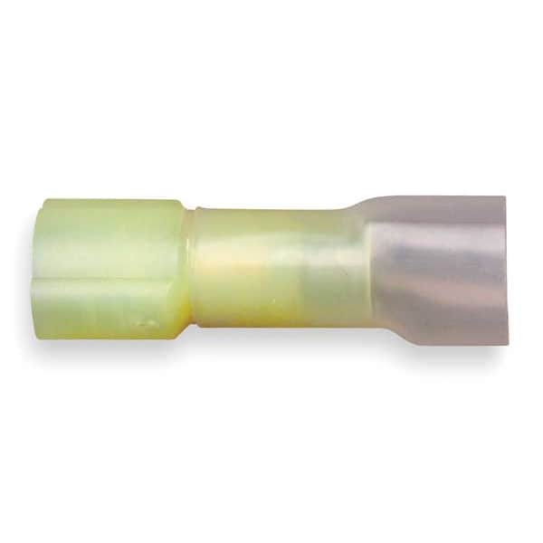 3M Female Disconnect, Yellow, 12to10AWG, PK25 - MNHU10-250DFIX