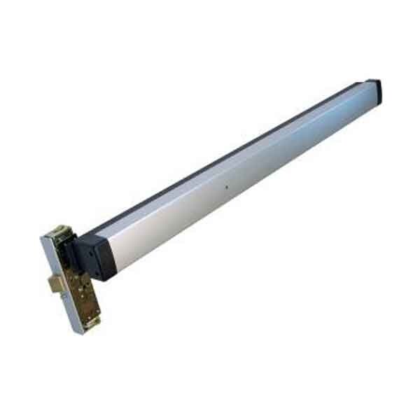 Adams Rite Life Safety Narrow Stile Mortise Exit Device, For Aluminum Applications, 42 In., LHR, Sat - ADR-8410-28142