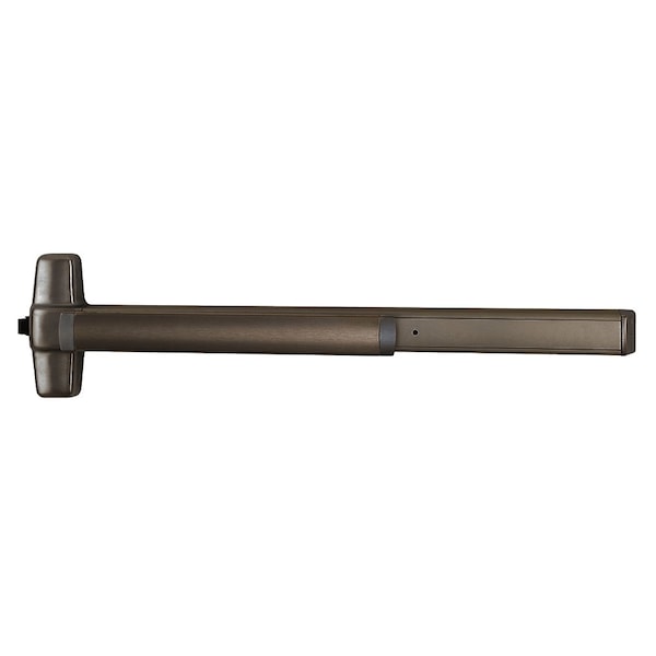 Von Duprin Grade 1 Mortise Exit Device, Wide Stile Pushpad, 36-in, Exit Only, Less Trim, Hex Key Dogging, Dark - 9875EO 3 313