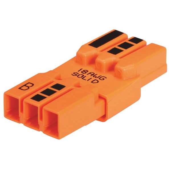 Ideal Ballast Dsconnct, 18 AWG, 1.58", Orng, PK100 - 30-083