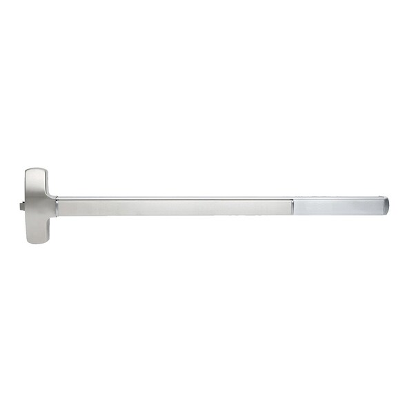 Falcon Fire Rated 25 Series Exit Device, Rim with Blank Escutcheon Trim, Quantum Lever Design, 4 Ft. Device - F-25-R-L-BE-Q 4 26D RHR