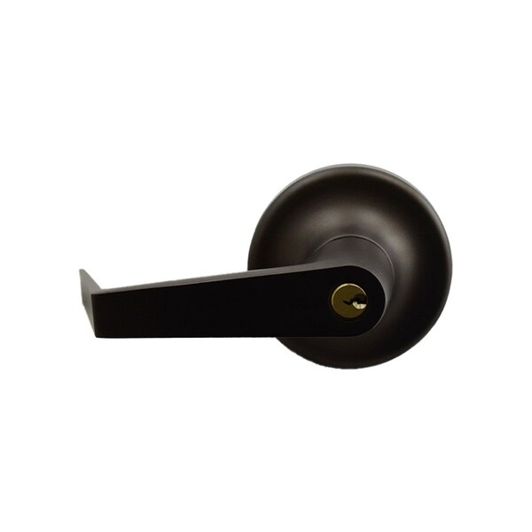 Yale Commercial Augusta Key in Lever Night Latch Rose Exit Device Trim US10BE 613E Oil Rubbed Bronze Finish - AU441F613E