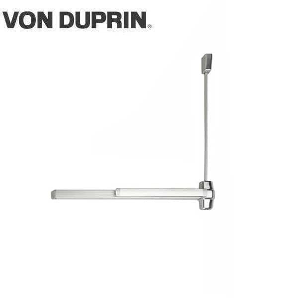 Von Duprin 9927 Series Surface Vertical Rod Exit Device, Grade 1 Surface Vertical Rod Exit Bar, Wide Stile Push - VNDP-9927EO-F-3-26D-LBR