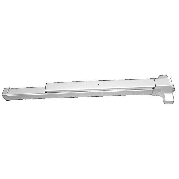 Lockey Usa Lockey Panic Bar Rim Exit Device for 48in Door Aluminum Finish - PB1142-42