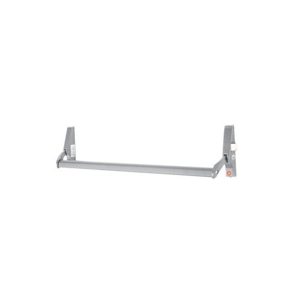 Jackson Satin Aluminum 48 10 Series Right Hand Reverse Bevel Crossbar Rim Panic Exit Device - 311095RC4628