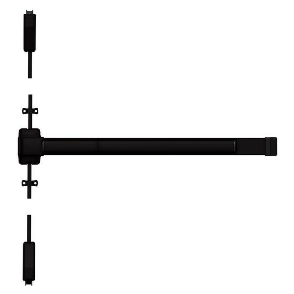 Von Duprin Grade 1 Surface Vertical Rod Exit Bar, 36-in Fire-Rated Device, Fits 84-in Door, Exit Only, Less Dog - 2227EO-F 3 695