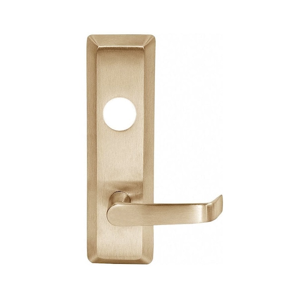 Corbin Russwin Newport Lever, Classroom, 612 Satin Bronze, RHR - N955ET-612-RHR