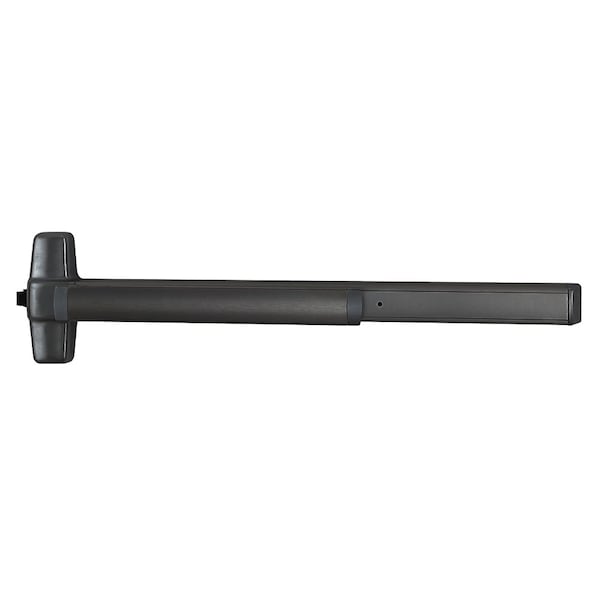 Von Duprin Grade 1 Mortise Exit Device, Wide Stile Pushpad, 36-in, Exit Only, Less Trim, Hex Key Dogging, Black - 9875EO 3 315