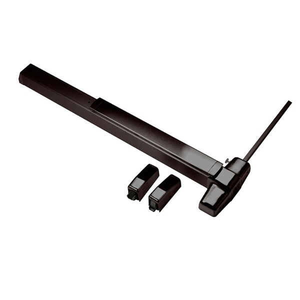 Von Duprin Grade 1 Surface Vertical Rod Exit Bar, Wide Stile Pushpad, 36-in Panic Device, 84-in Door Height, Ex - 9827EO 3 313 LBR