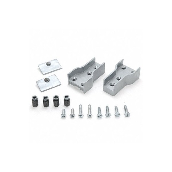 Jackson Satin Aluminum Mounting Package for 896 Removable Mullion - 30702626