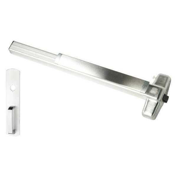 Von Duprin Rim, 36 in. Door W, Series 99, Satin Chrome - XP99NL-F 3 US26D