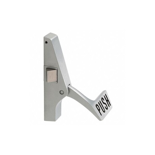 Jackson Satin Aluminum Active Body, Arm and Paddle Assembly for Left Hand Reverse Bevel Door for 1095P Serie - 30999628