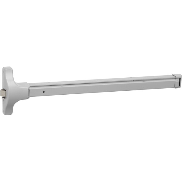 Yale FLAT BAR EXIT DEVICE, SURFACE MOUNT, 36in DOOR WIDTH, LESS CYLINDER, NON-HANDED, ALUMINUM FINISH - 2100 689