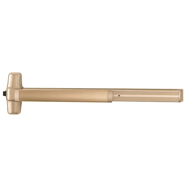 Von Duprin Grade 1 Mortise Exit Bar, 36-in Device, Exit Only, Hex Dogging, Satin Bronze Clear Coated Finish, Fi - 9975EO 3 US10
