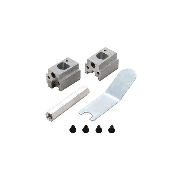Jackson Dark Bronze Hurricane Impact Door Kit for use W/ Concealed Vertical Rod Exit Devices - 302954313